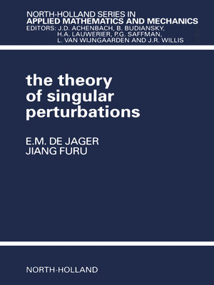 cover image of The Theory of Singular Perturbations